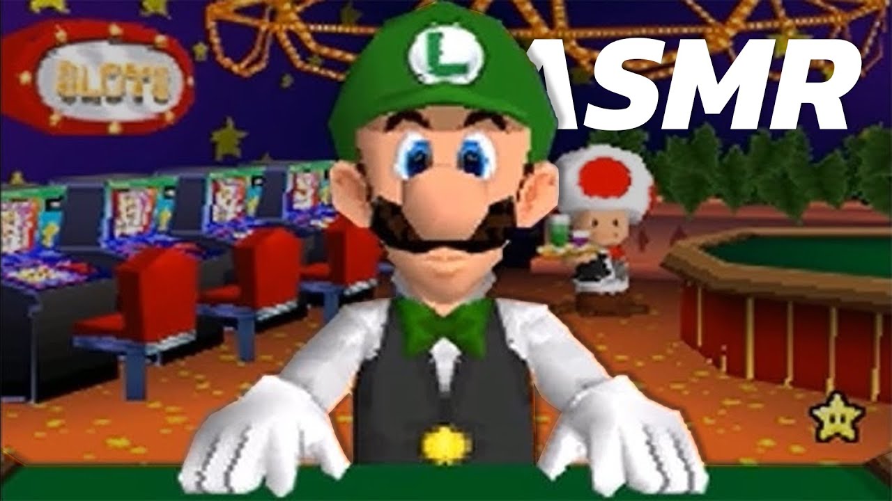 ASMR - Viens Dormir en Compagnie de Luigi (Mini Jeux Mario DS)