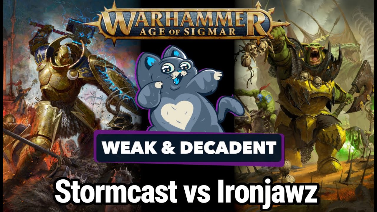 Stormcast vs Ironjawz - Age of Sigmar Battle Report