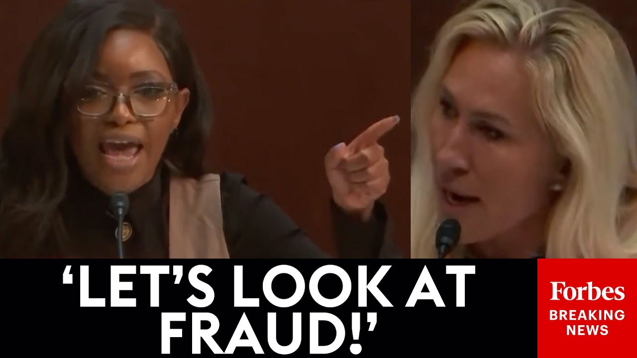 JUST IN: Hearing Grinds To Halt When Crockett Hints Marjorie Taylor Greene Committed Insider Trading