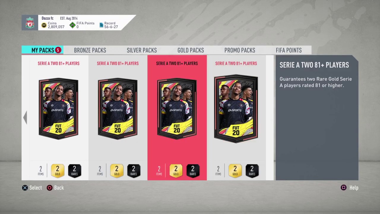 FIFA 20 | 5X 81+ SERIE A TWO PLAYER UPGRADE PACKS!! | ARE THESE WORTH DOING?!?