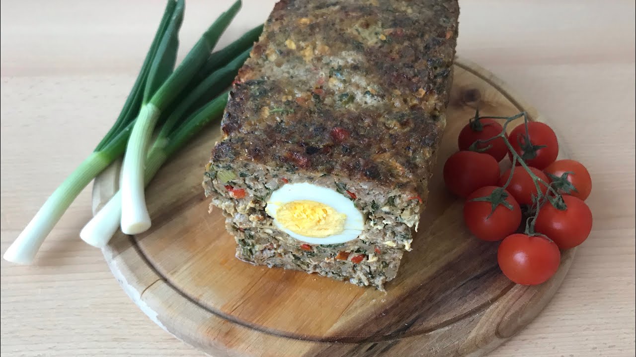 Drob cu carne tocată și ciuperci