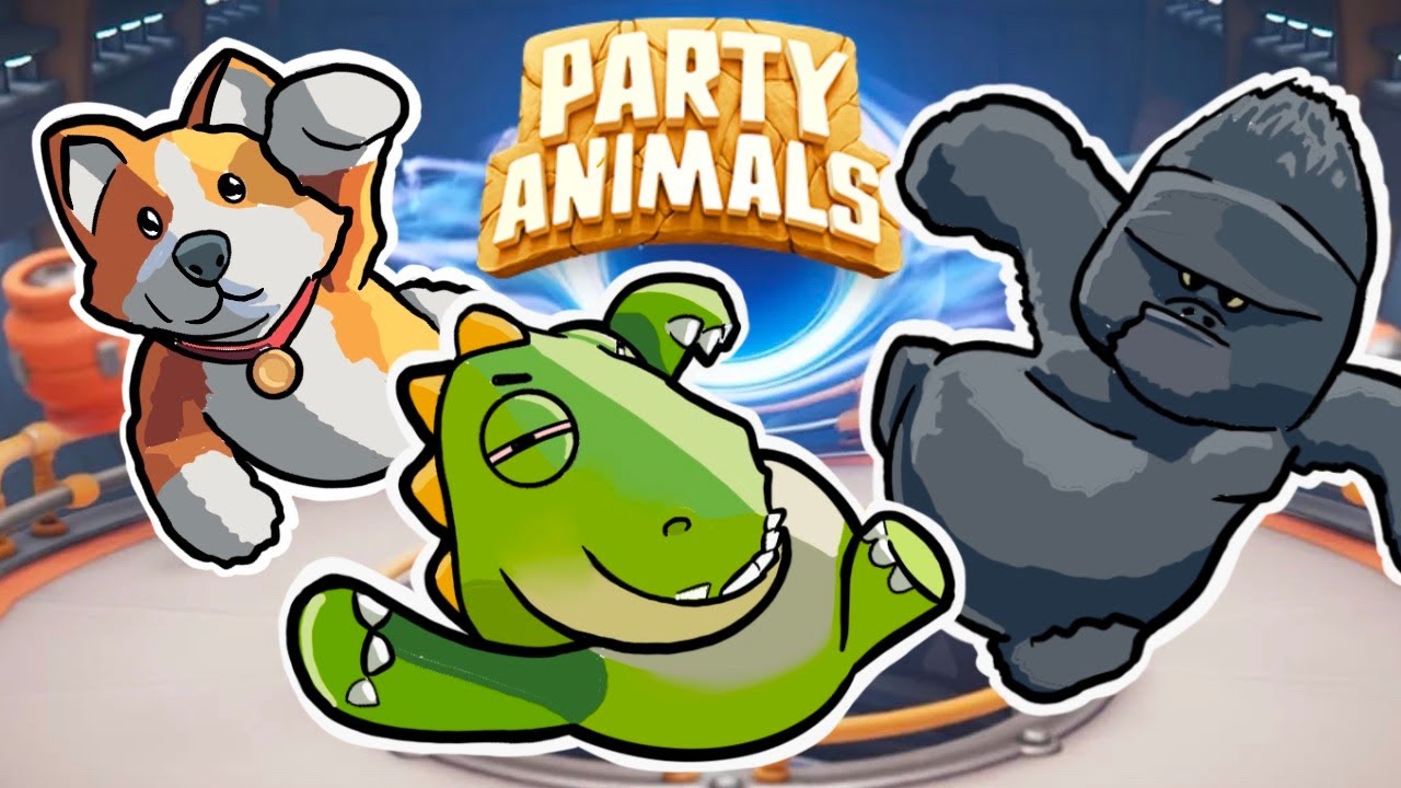 Каково это — играть в Party Animals с друзьями?