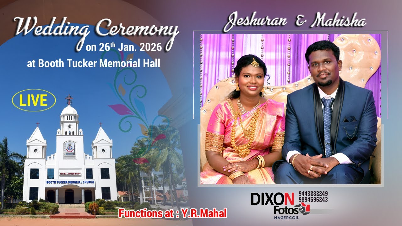 JESHURAN & MAHISHA WEDDING CEREMONY