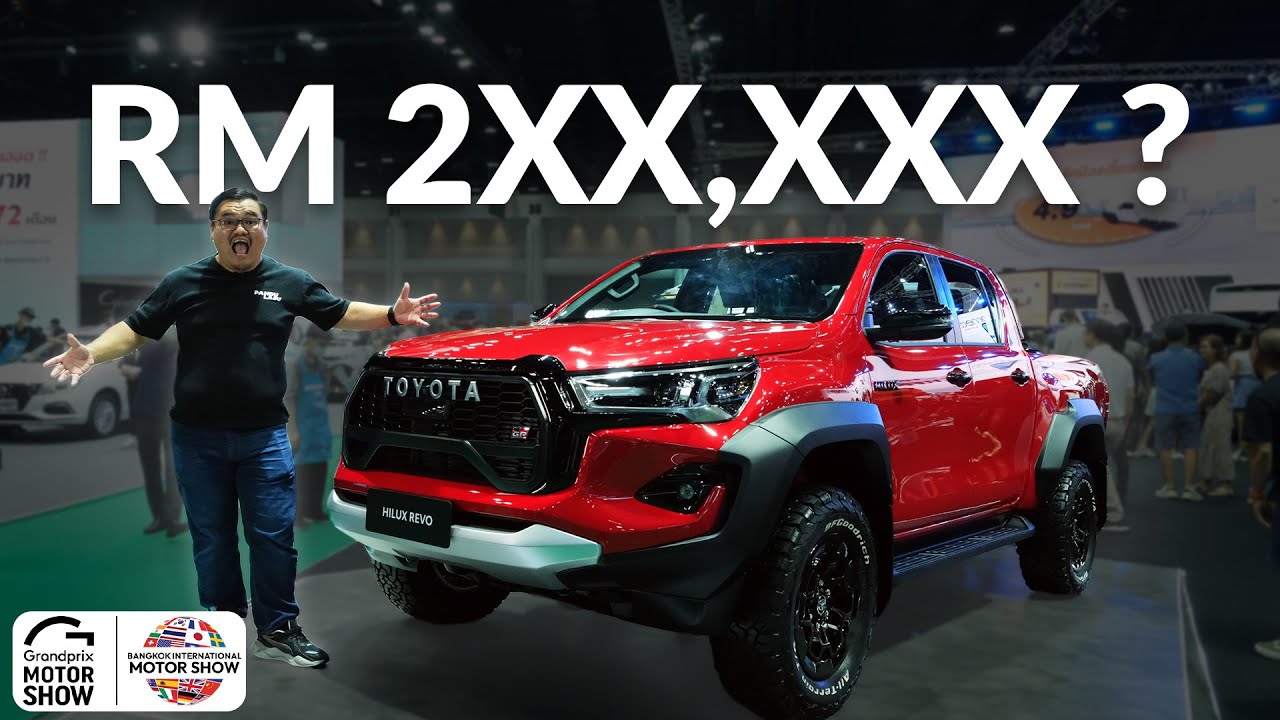TOYOTA HILUX REVO GR SPORT WIDE TREAD 2024 | Masuk Malaysia?