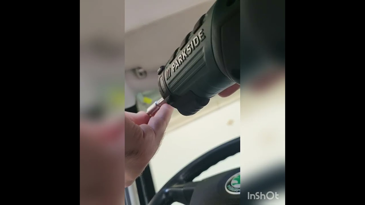 montáž stropu Škoda Fábia 1 / install headliner
