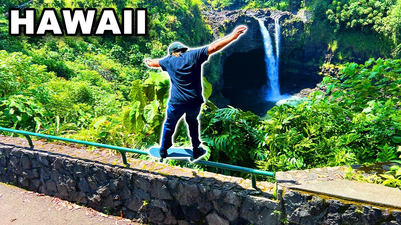Skating Exotic Spots in Hawaii!