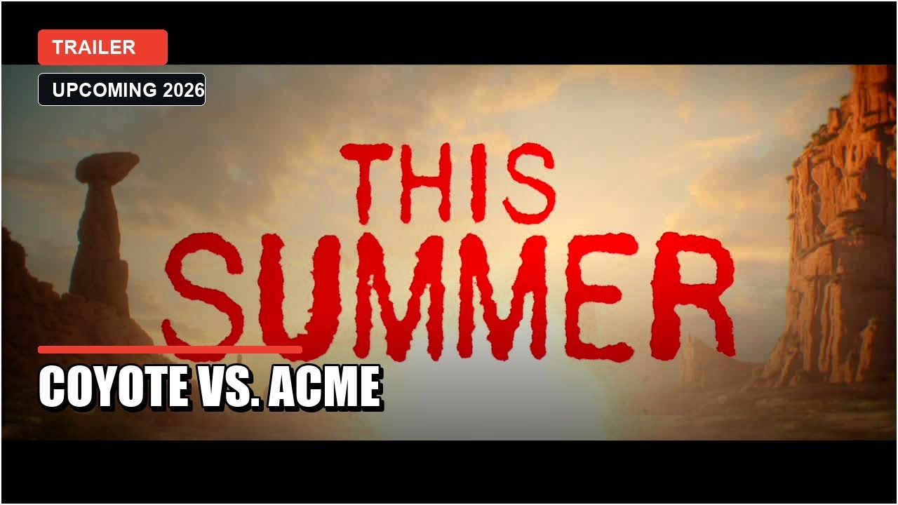 COYOTE VS. ACME Official Trailer HD (Upcoming 2026)