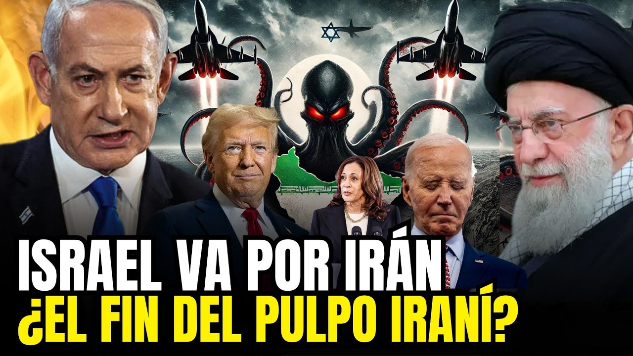 LO &Uacute;LTIMO 🔴 ISRAEL AMENAZA A IR&Aacute;N: CONSECUENCIAS DEVASTADORAS | LA CA&Iacute;DA DEL PULPO IRAN&Iacute;