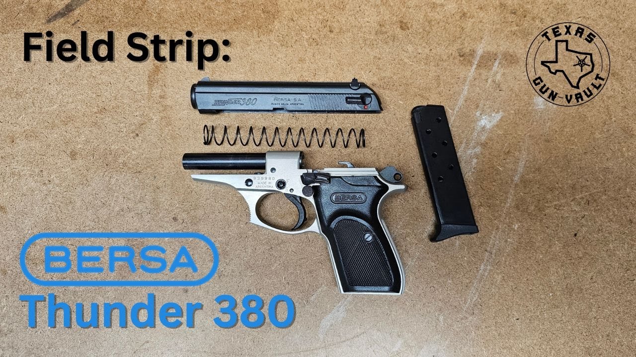 Полевая полоса: Bersa Thunder 380