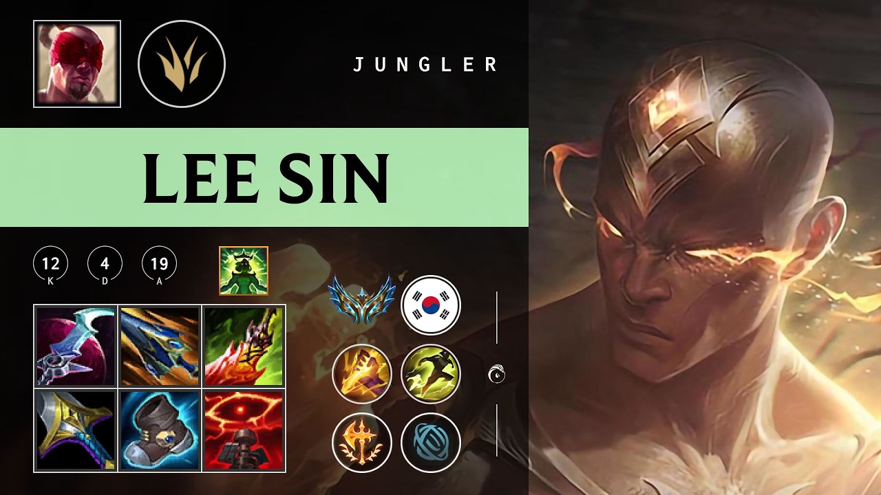 Lee Sin Jungle vs Zaahen - KR Challenger Patch 26.04
