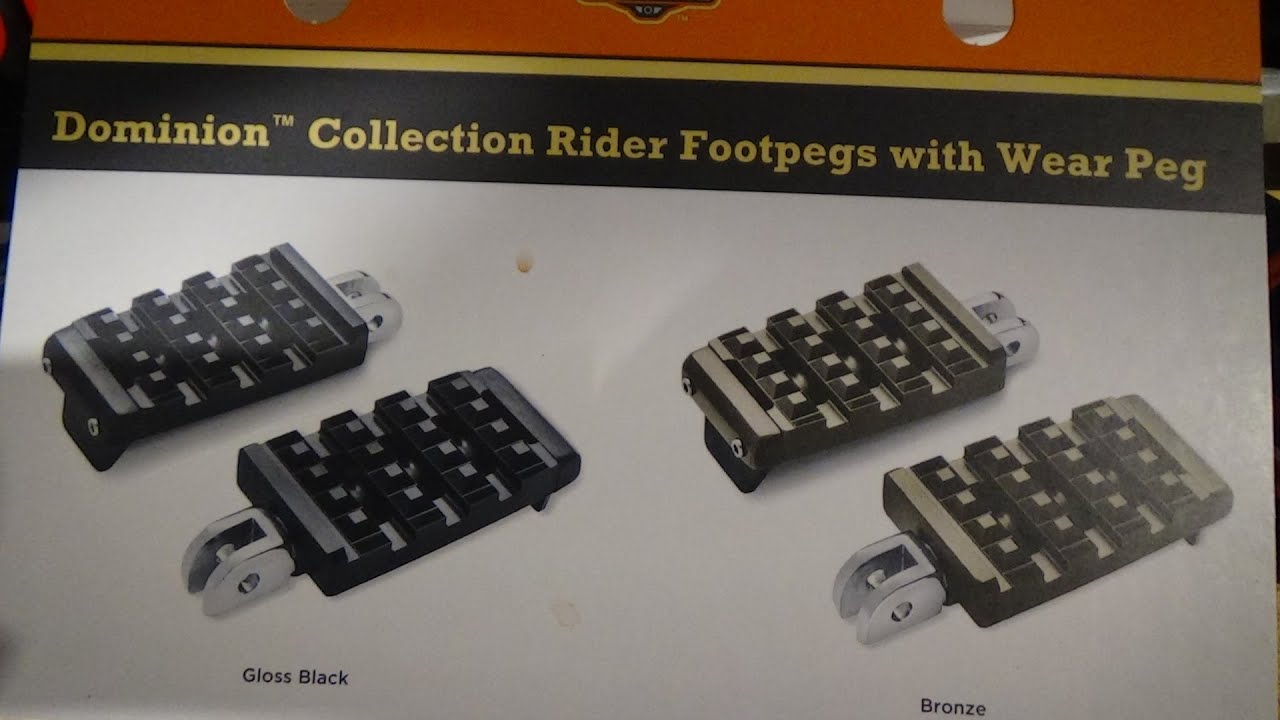 Dominion Foot Pegs on my 2014 Lowrider ST