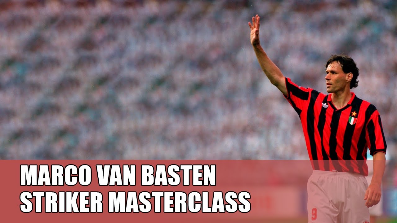 Striker MASTERCLASS by Marco van Basten - How to play as the lone striker