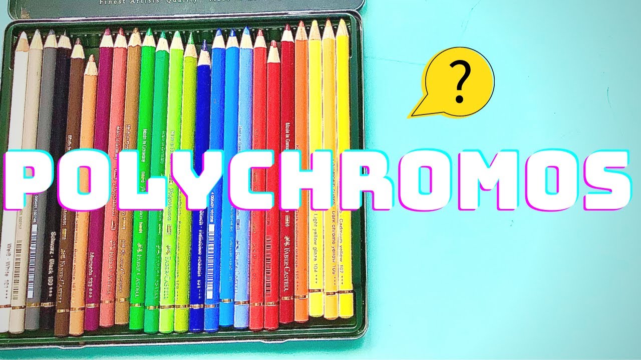 Cómo son los colores  polychromos reseña