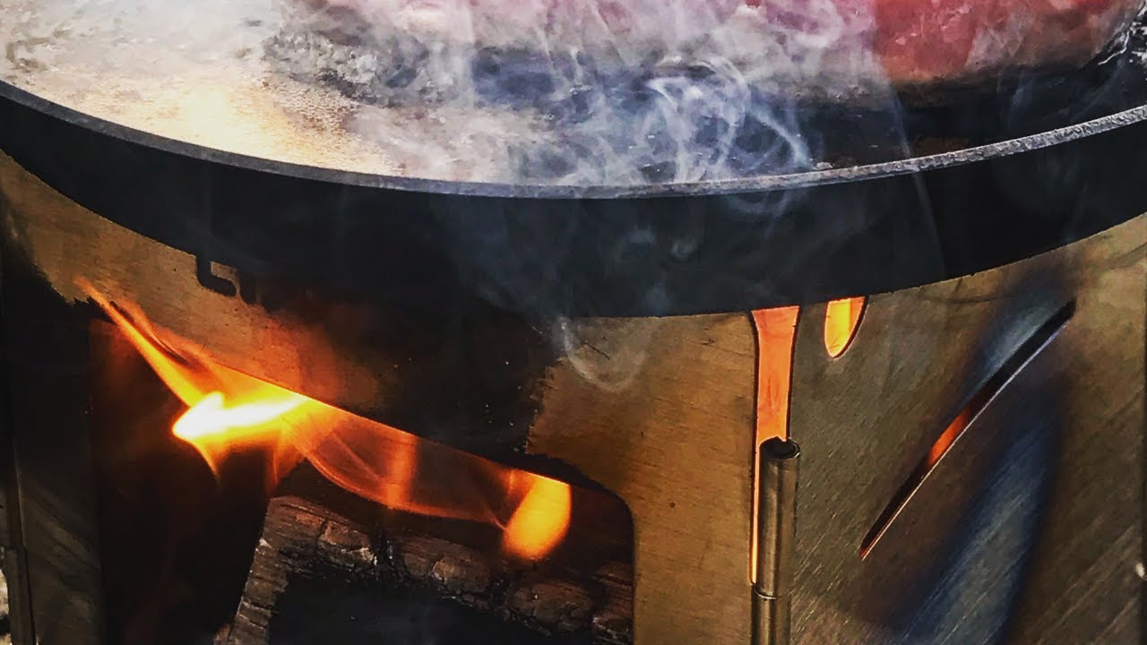 Ultimate Bushcraft and Camping Pan - the ONLY pan you'll ever need! Stabilotherm Folding Handled Pan