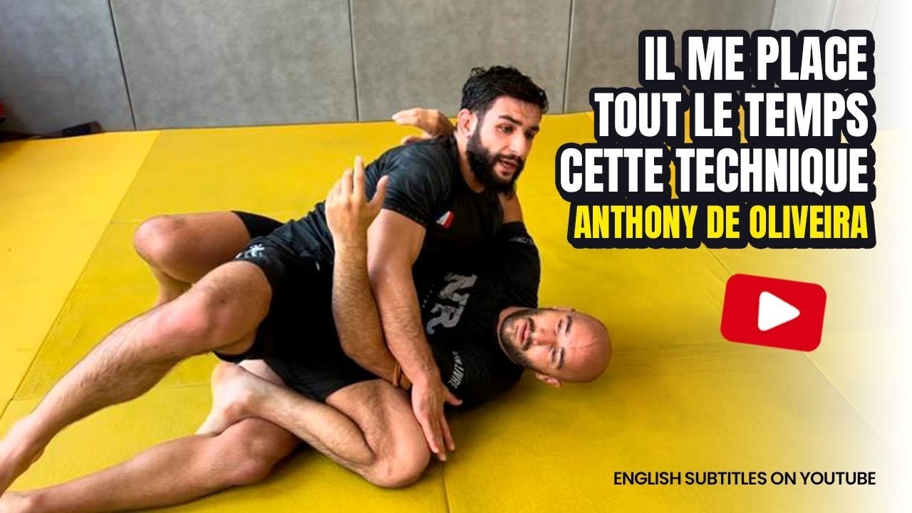 Passage de garde en Knee slice avec Anthony De Oliveira
