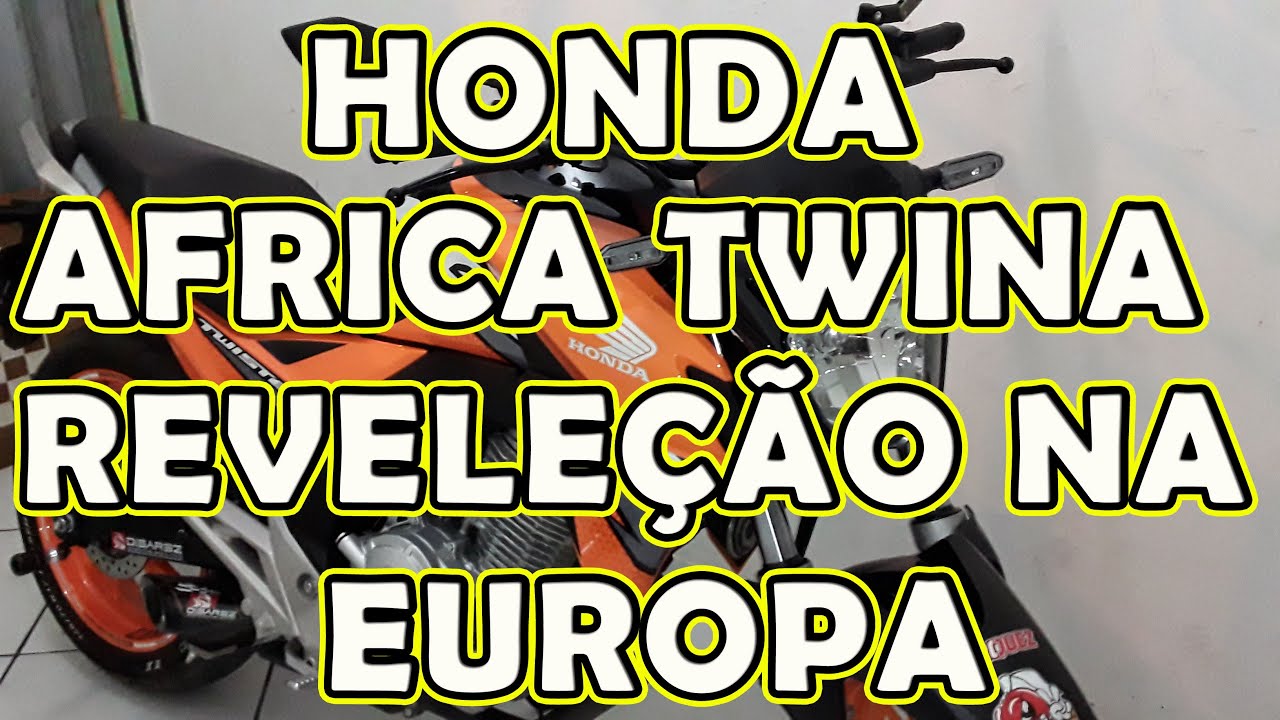 HONDA &Aacute;FRICA TWIN A REVELE&Ccedil;&Atilde;O NA EUROPA | Carlos Rods