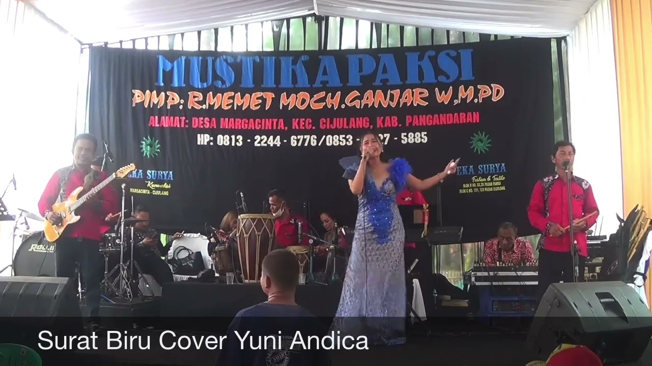 Surat Biru Cover Yuni Andica (LIVE SHOW BANTARKAWUNG PANGANDARAN)
