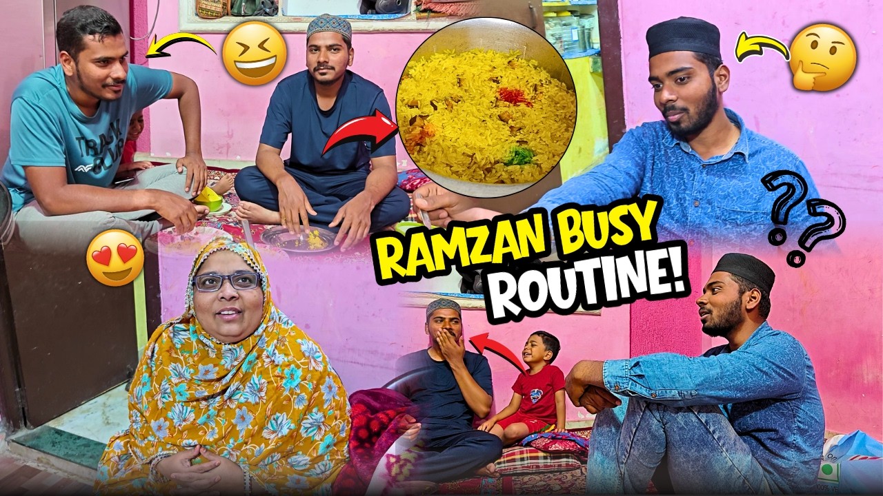 Ramzan Full Day Family Routine!🤗