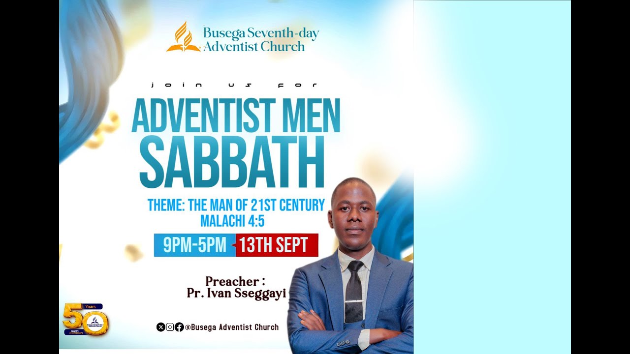 MEN'S SABBATH ||THE MAN OF THE FIRST CENTURY || PR. SSEGGAYI IVAN