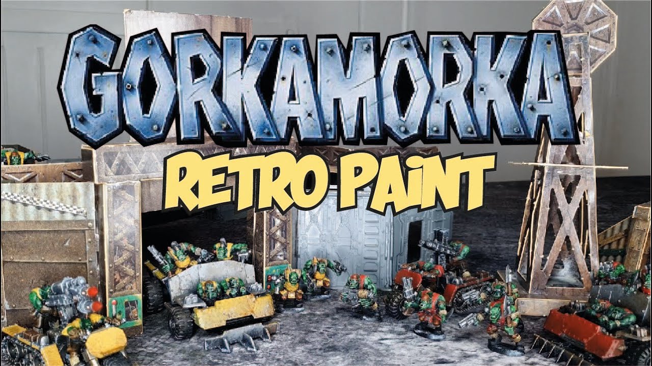 GORKAMORKA Retro Paint for ORKTOBER!