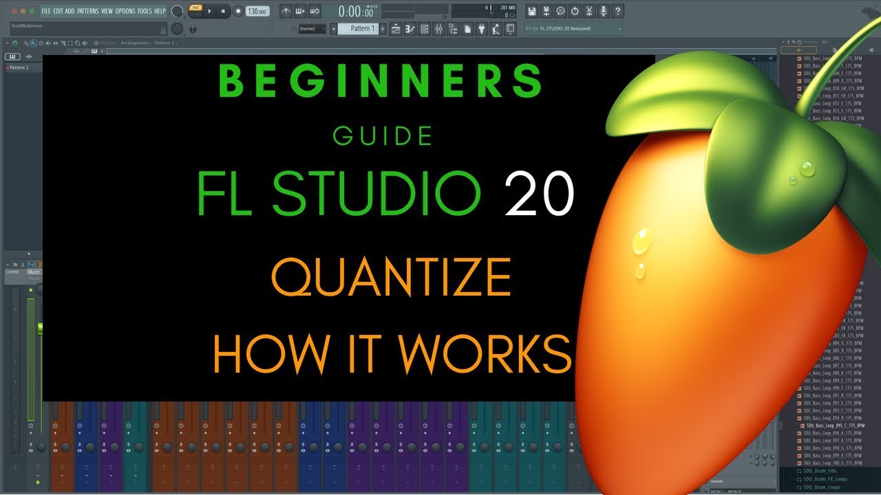 Quantize FL Studio 20 - How to Quantize with FL Studio 20