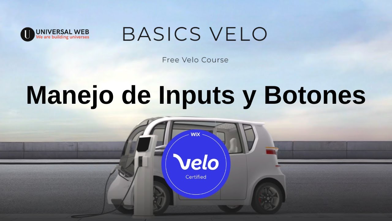 Manejo de Inputs y Botones | Curso Velo | Español | Wix