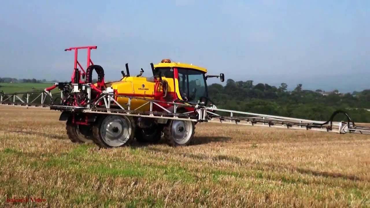 Spraying the Stubble with AgriBuggy