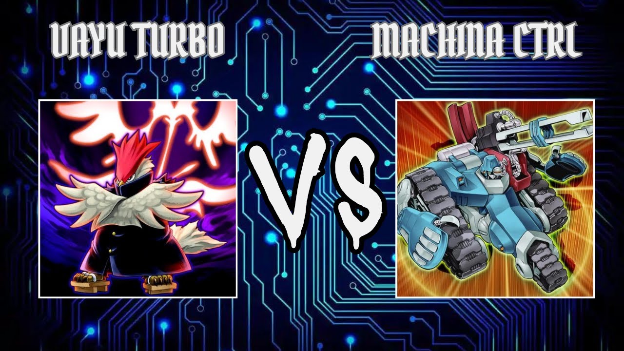 Aelirenn(Vayu Turbo) vs Tehazn(Machina Control) | Yugioh Edison Format | Dueling Book
