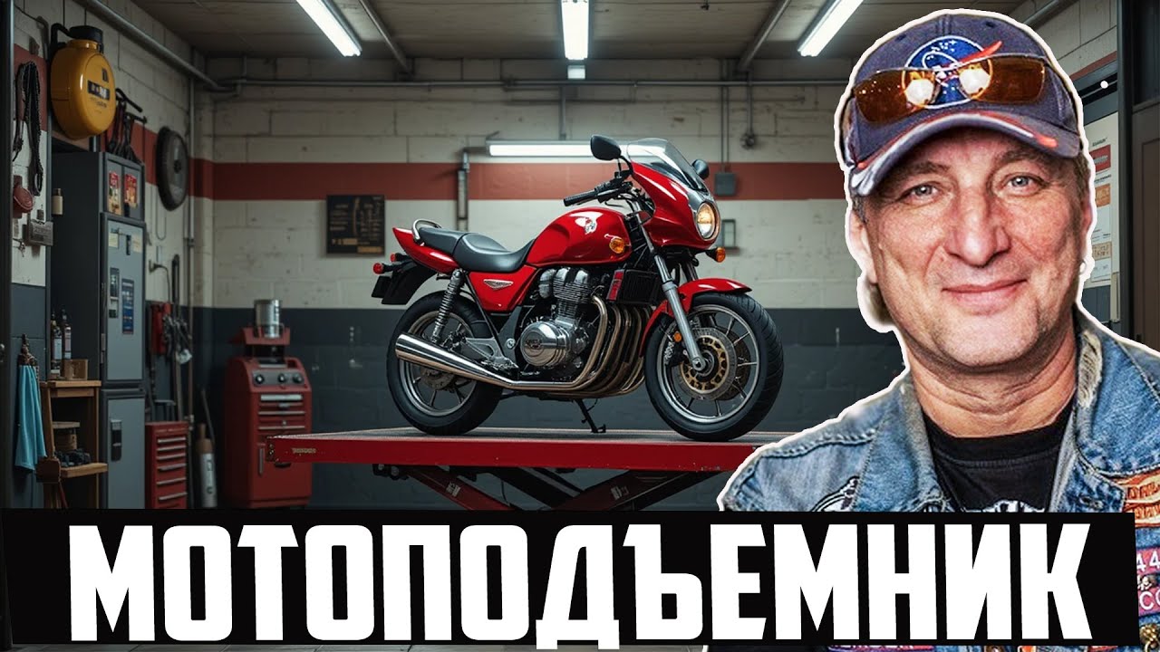 Мотоподъемник ножничного типа своими руками