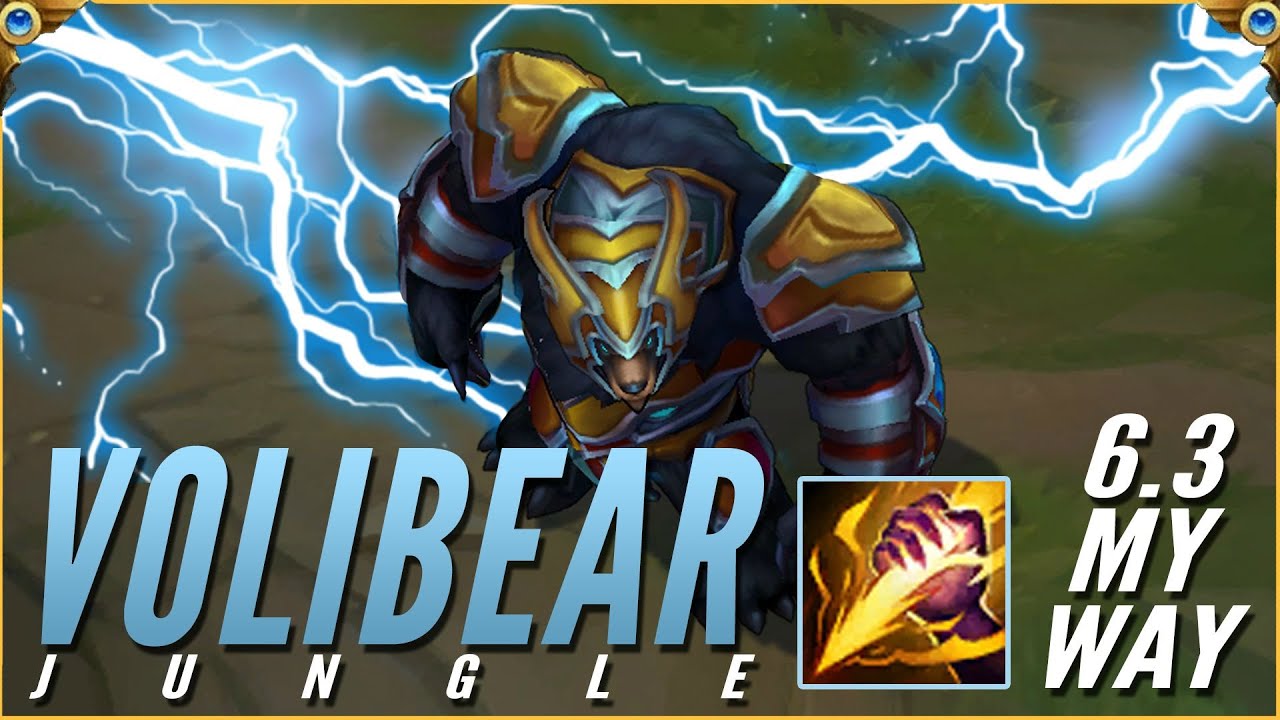 6.3 Volibear Jungle My Way | Understanding where you at in the game at all TIMES