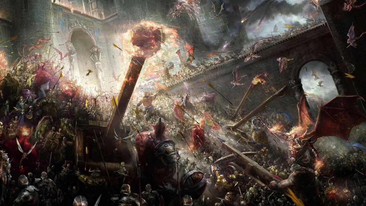 Raise The Ladders - A Warhammer Fantasy Siege song
