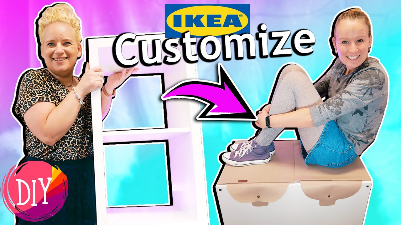 IKEA MAKE OVER | MEGA HACKS F&Uuml;R KALLAX REGALE | Eva vs Kathi