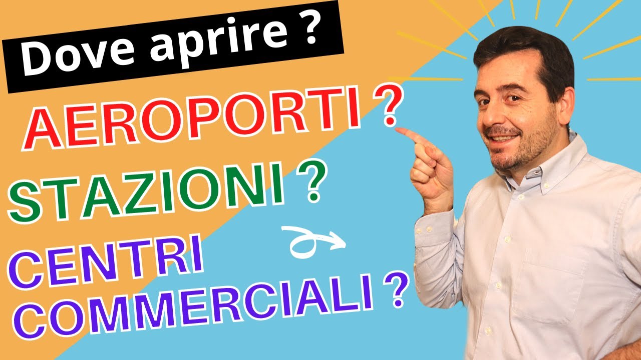 GELATERIA in AEROPORTI, STAZIONI, CENTRI COMMERCIALI?