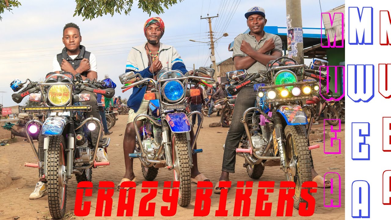 MWEA CRAZY BIKERS|| CUSTOM ZA NDUTHI| NGANYA FITI NI SENKE|| #nduthiculture #shell #OngeaKiEngine