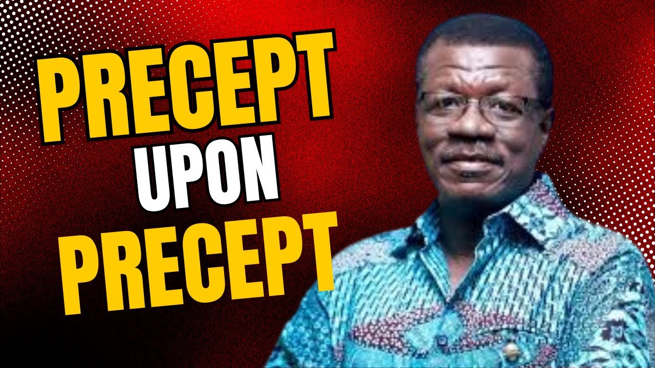 PRECEPT UPON PRECEPT | LINE UPON LINE | Pastor Mensa Otabil | Word Shared Tv | wstv |