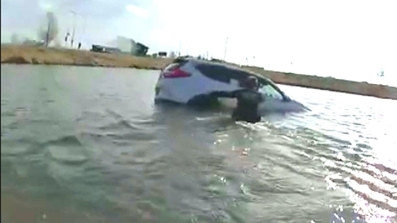 Baby and Others Rescued From Car After Crashing Into Pond