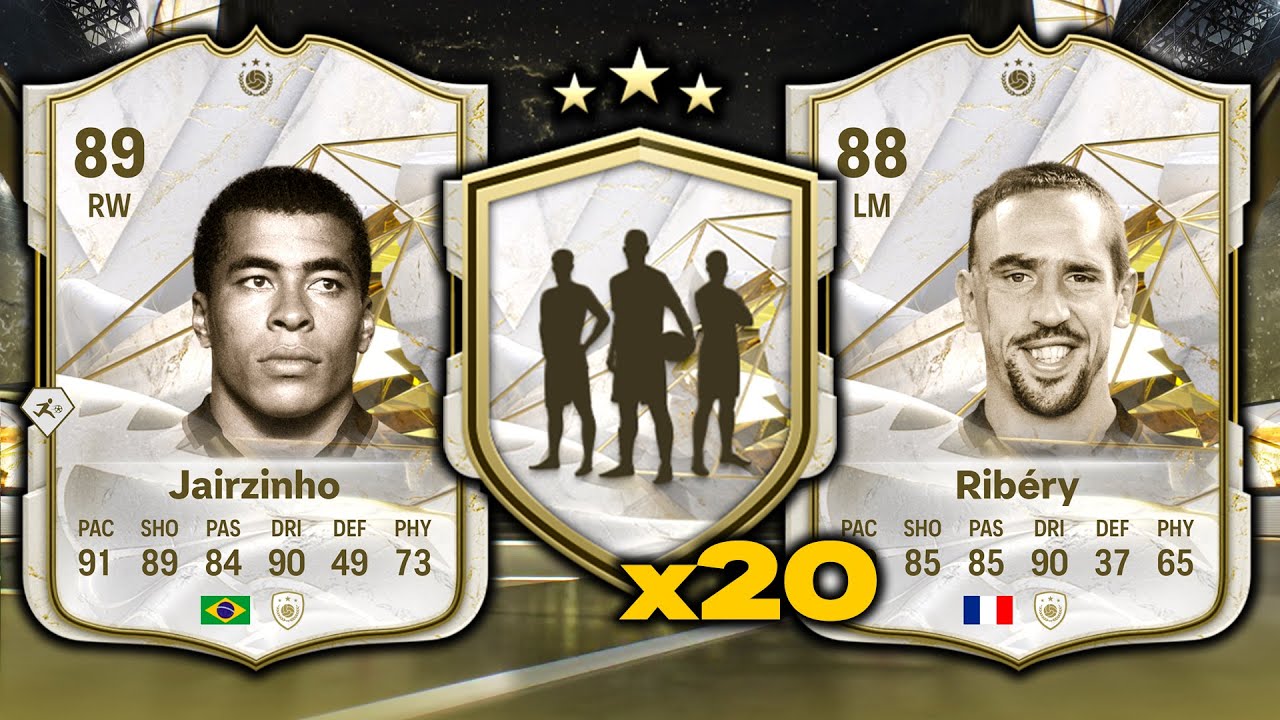 THIS IS WHAT I GOT IN 20x MAX 89 ICON UPGRADE PACKS! #EAFC24