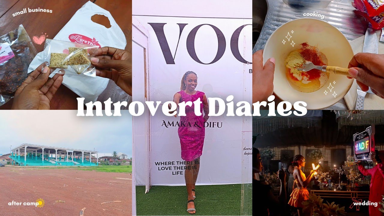 Introvert Diaries🎀🌸 after camp, wedding vibes, supporting small businesses