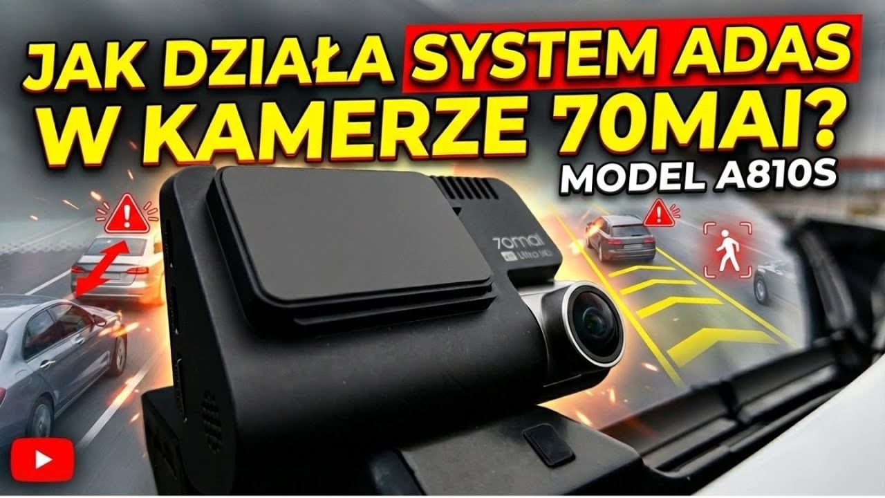 70mai A810s – Kalibracja ADAS | Jak ustawić i jak działa system? (PORADNIK)