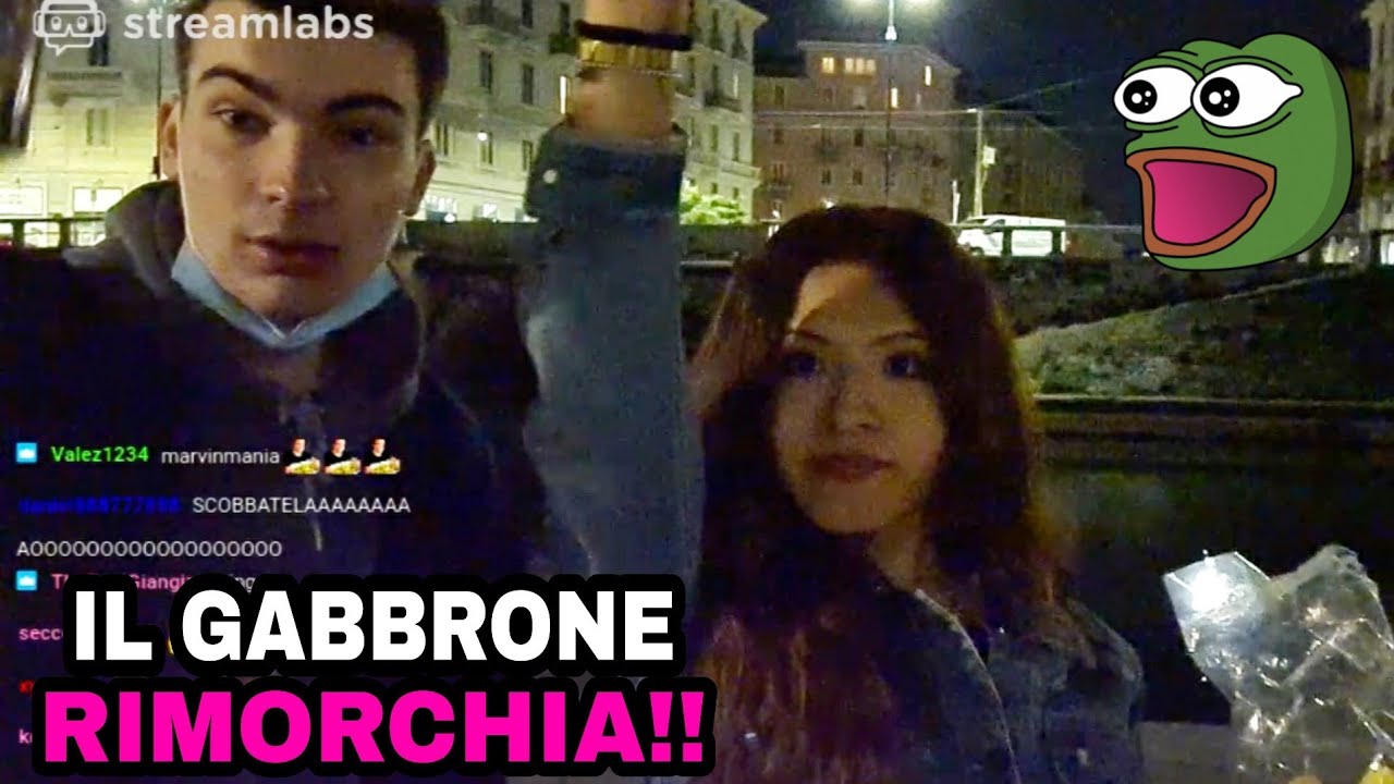 IL GABBRONE RIMORCHIA UNA RAGAZZA LATINA!!