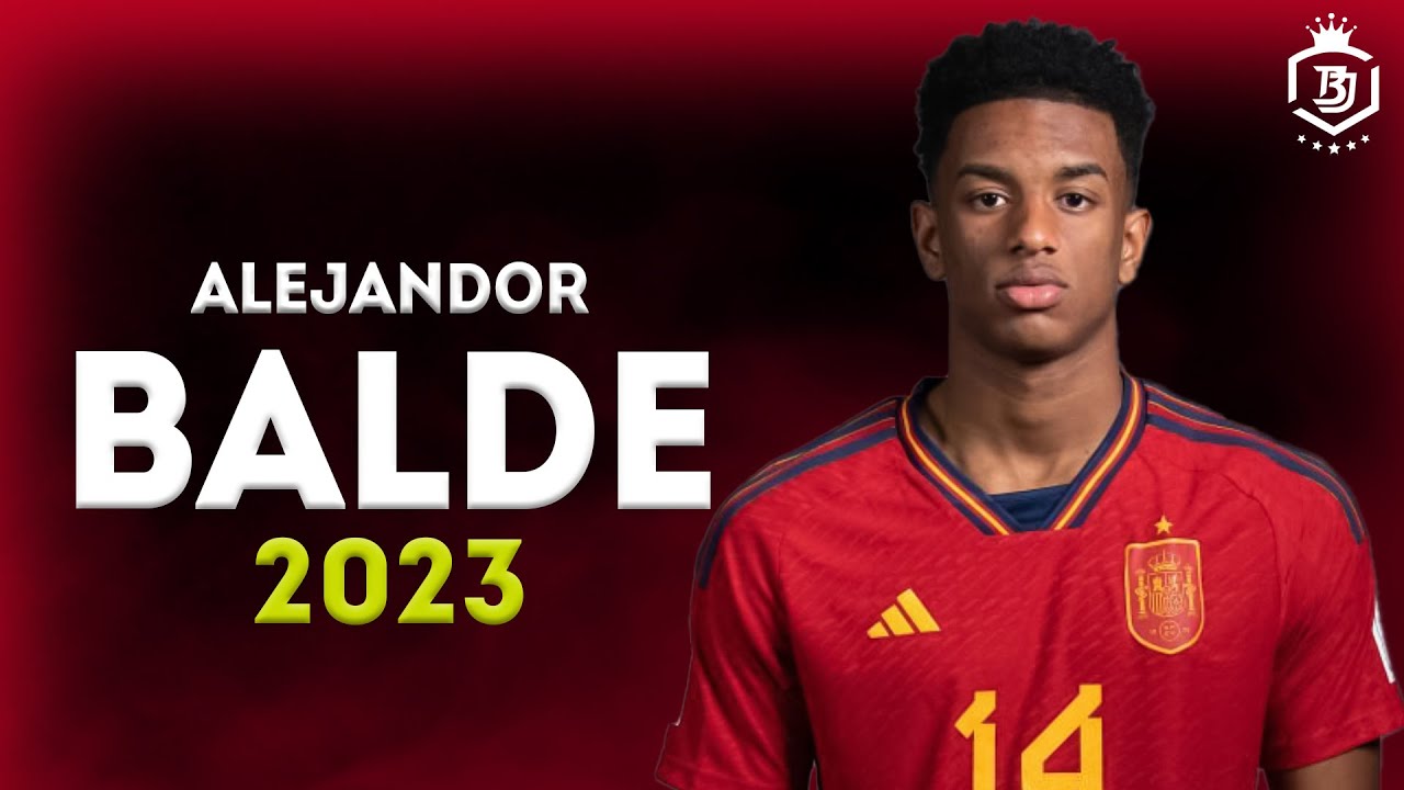 Alejandro Balde 2023 - The Future Of Spain - Crazy Defensive Skills - HD