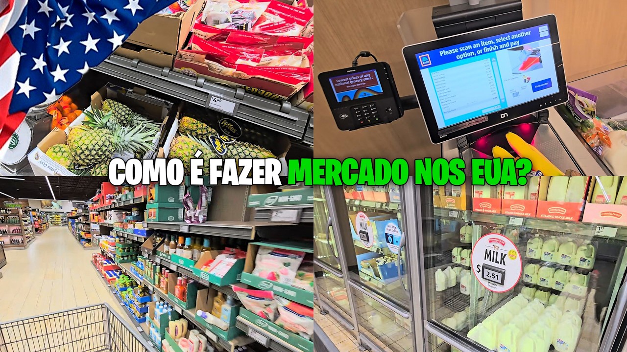 COMPRAS DA SEMANA NOS EUA 2026: Preços reais no supermercado americano