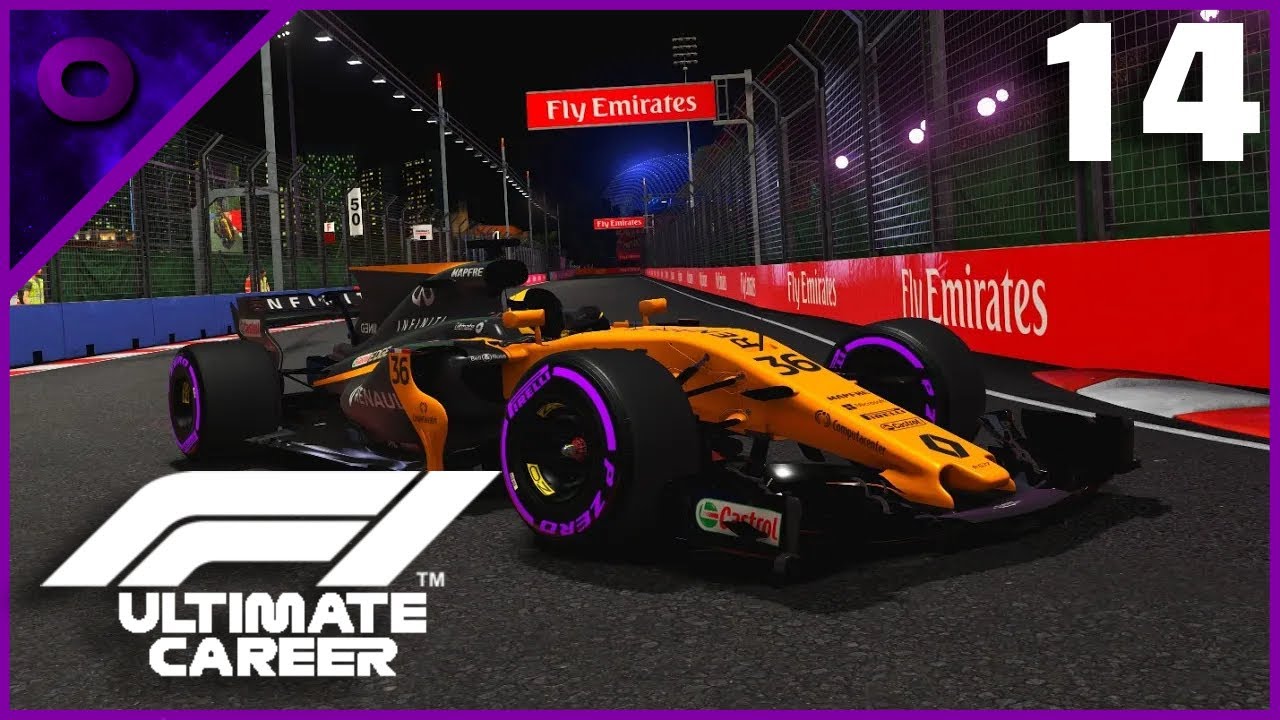 F1 Ultimate Career // 2017 Singapore Grand Prix // Part 14