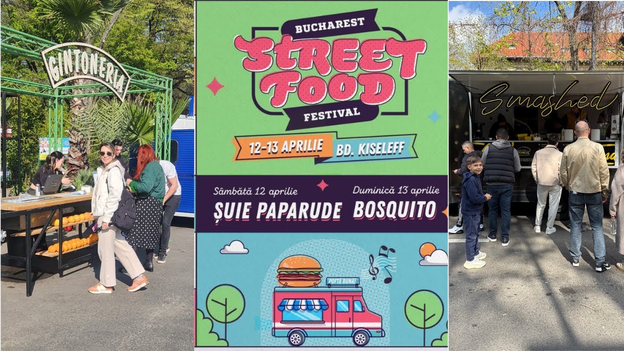BUCHAREST STREET FOOD FESTIVAL | Cel mai bun BURGER | S-au gustat multe