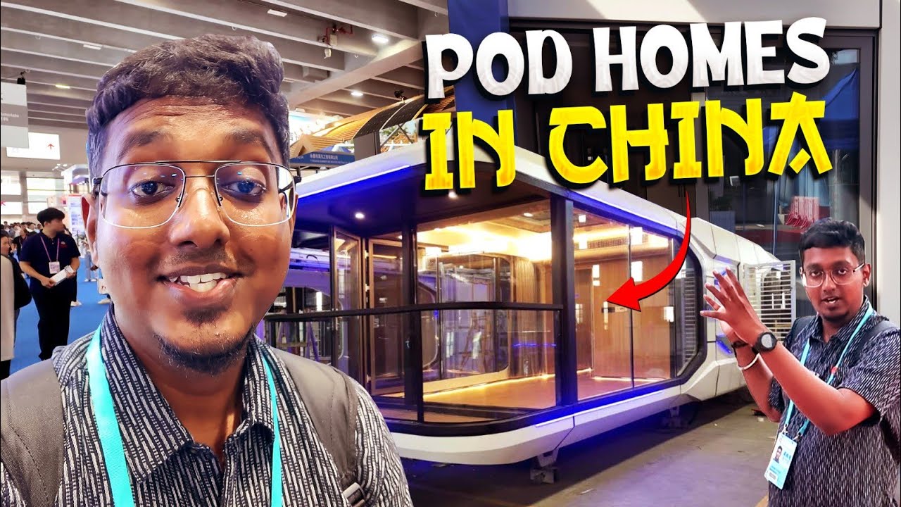 அட்டகாசமான🔥 நடமாடும் வீடுகள்🏠 | Capsule Homes Manufacturer in China🇨🇳 | Canton Fair BusinessTamizha✨