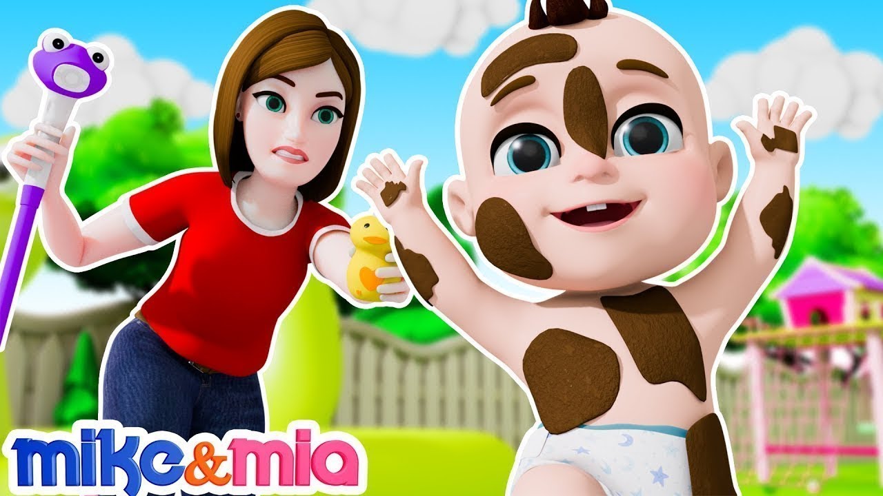 The Bath Song 🚿 + Phonics, Crayon Finger Family & More! | Classic Rhymes by Mike & Mike