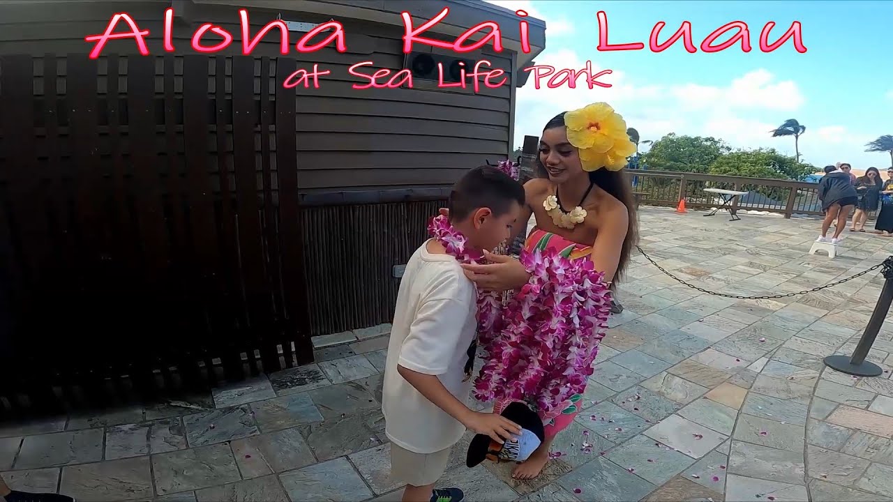 Aloha Kai Luau at Sea Life Park ( Oahu Hawaii) ) | Travel Vlog