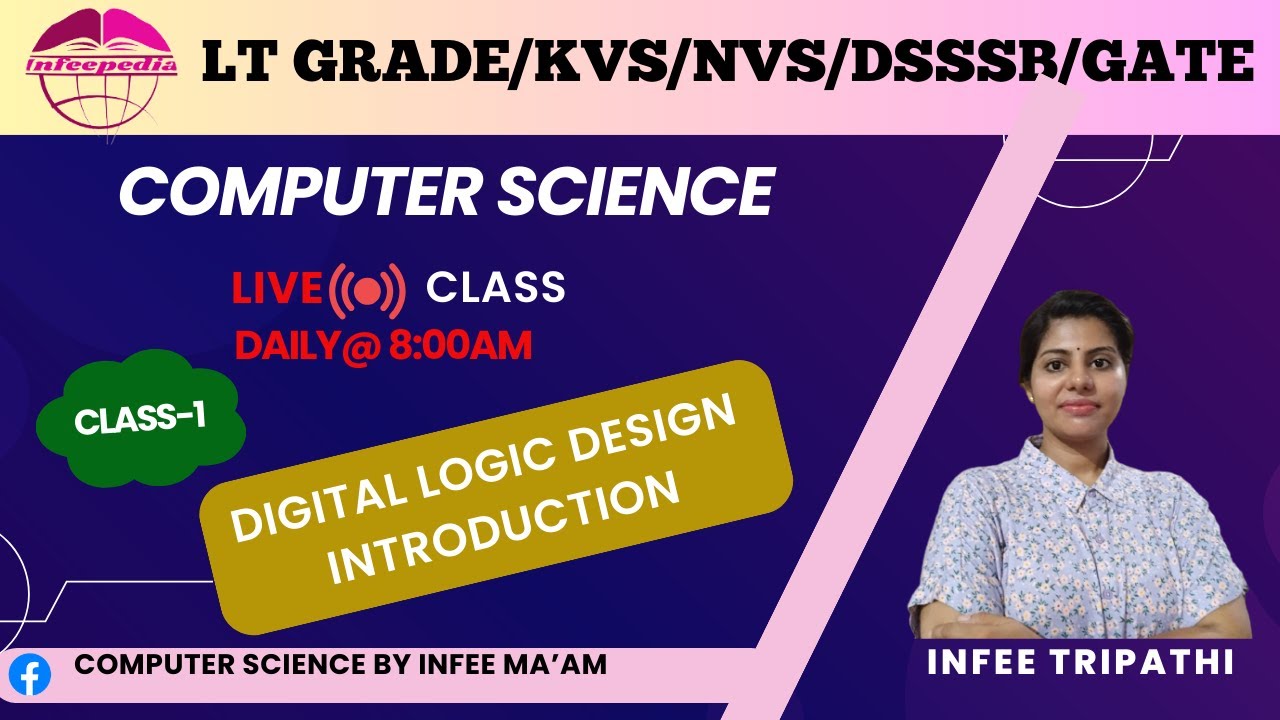 Introduction| Digital Logic Design class-1 By Infee Ma'am