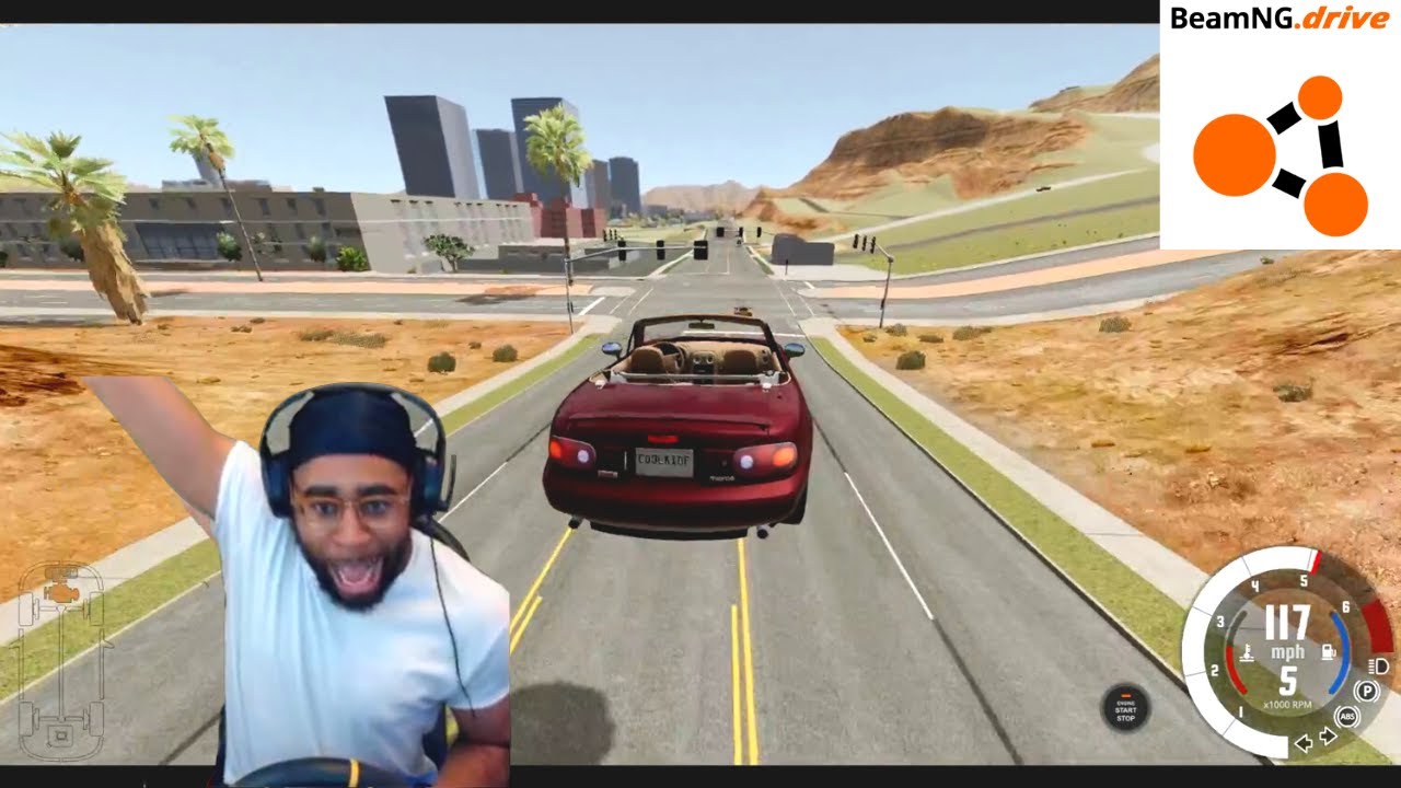 I lied... THIS was the most fun I've had playing BeamNG.Drive