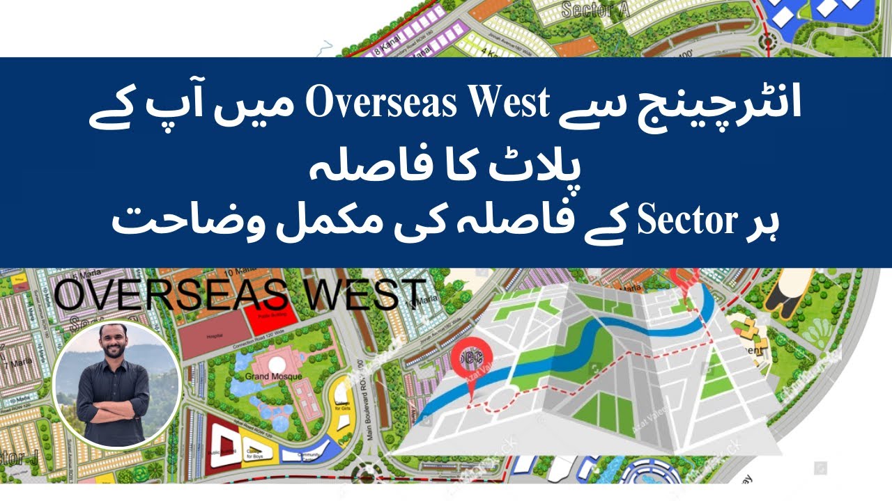 Capital Smart City Overseas West Distance Of Each Sector From Interchange